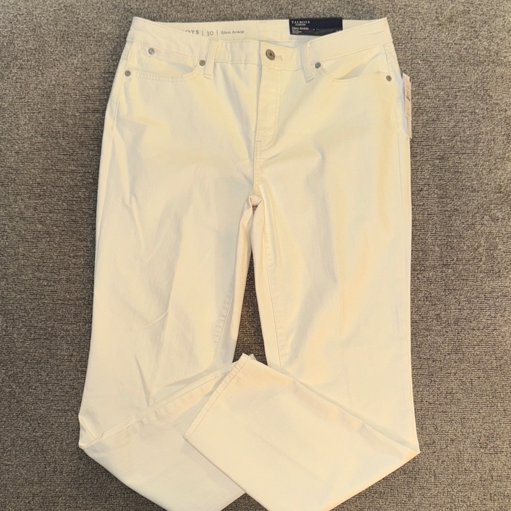 Talbots Off-White Jeans